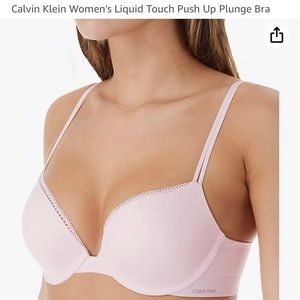 NWT Calvin Klein liquid push up bra!! 38B